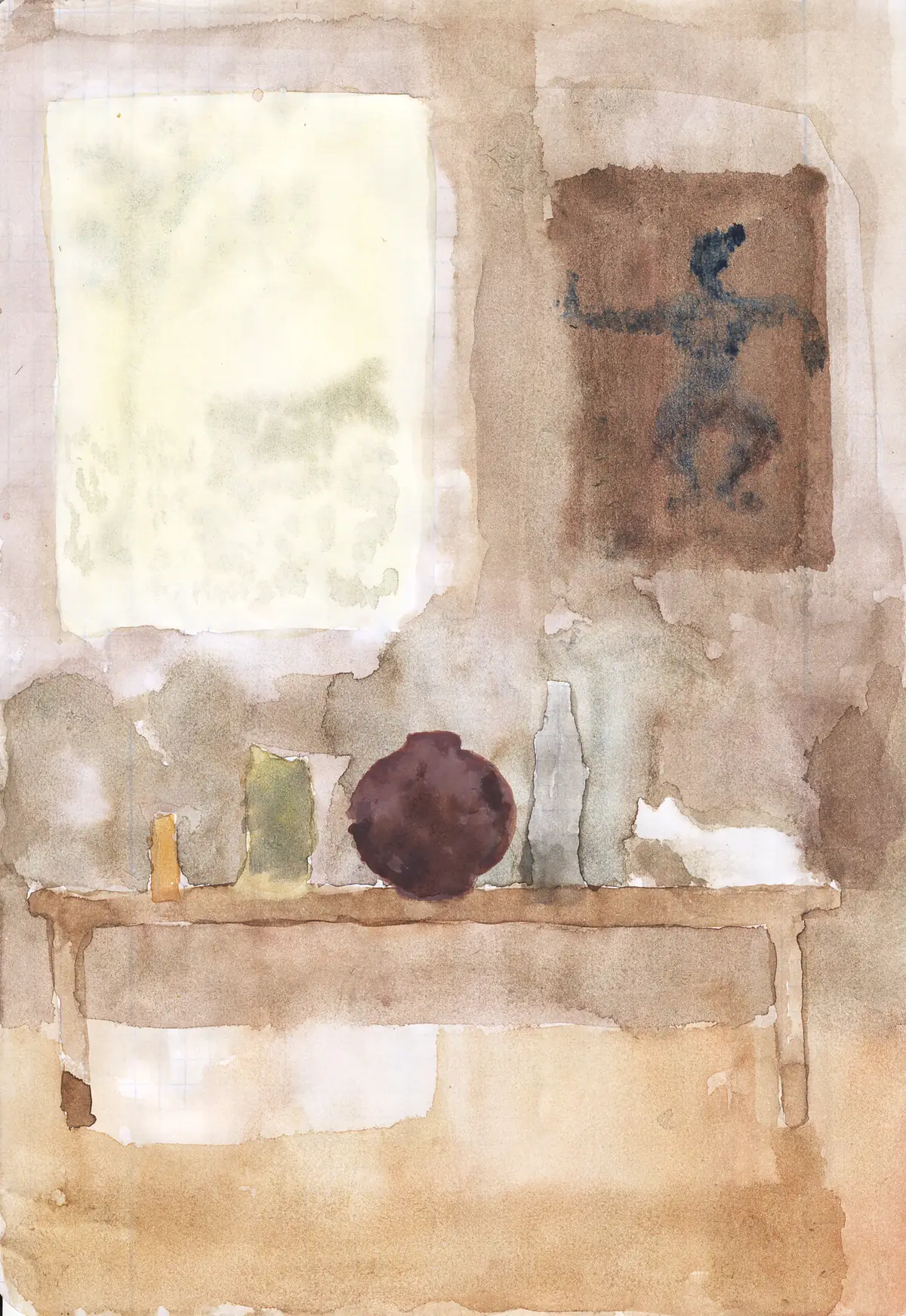 Drying clay