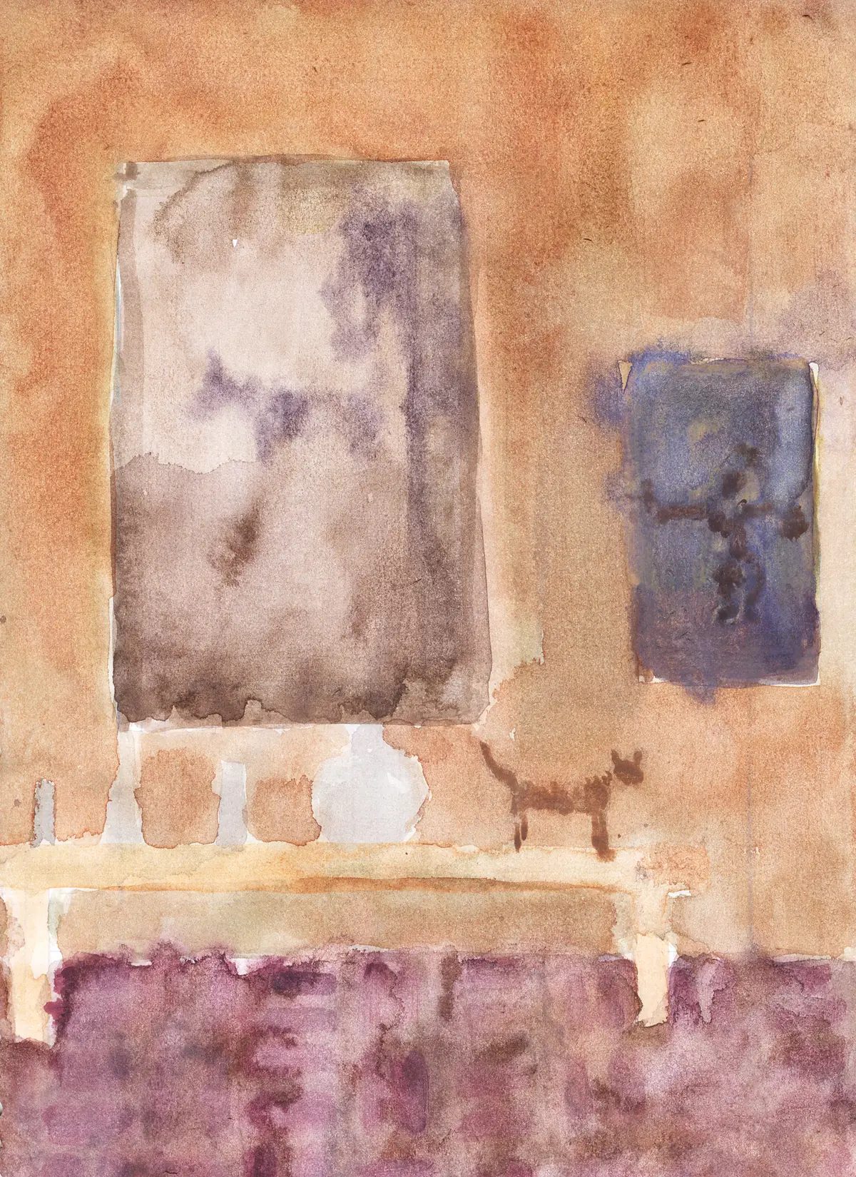 Drying clay